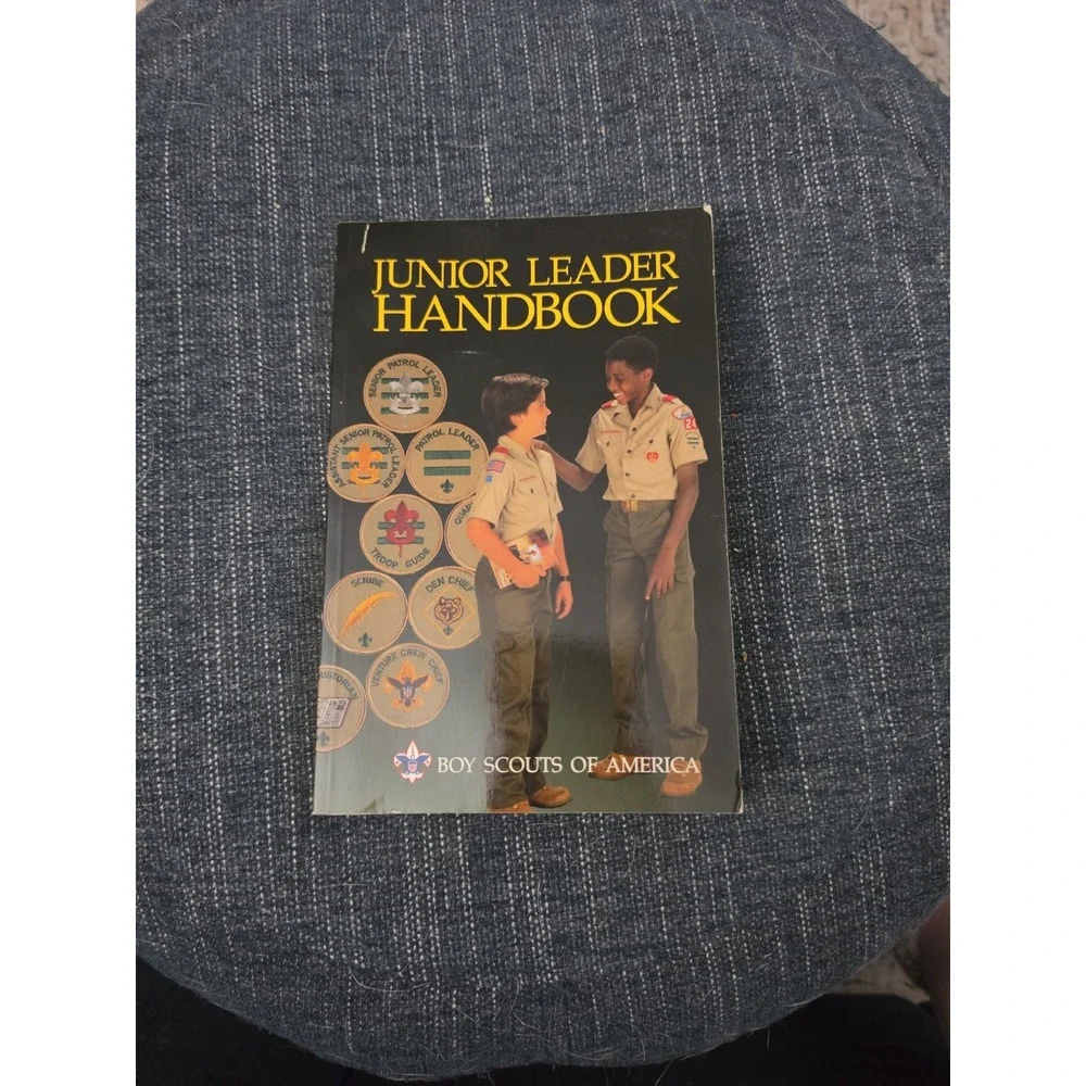 Junior Leader Handbook 1991 Boy Scout BSA Scouting